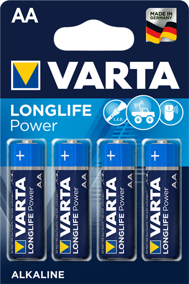 5 x Varta High Energy Flachbatterie 4,5 V Batterie IEC 3LR12 altes Design 