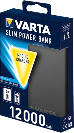 Slim Power Bank 12000