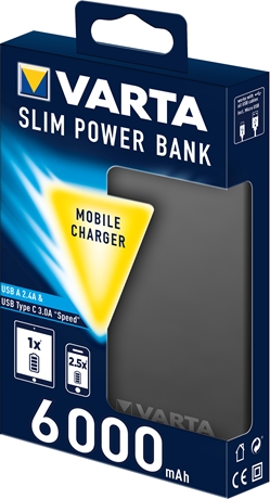Slim Power Bank 6000